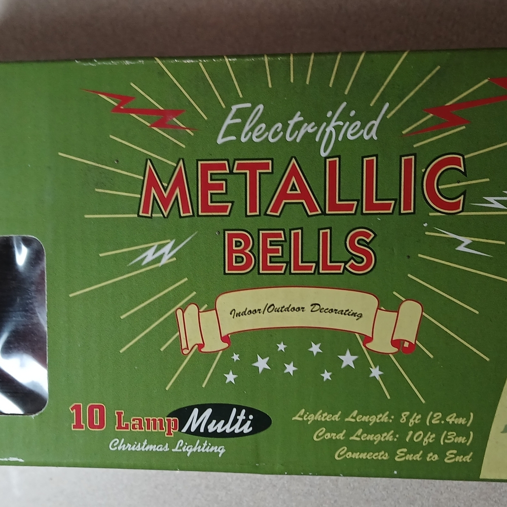 Target Electrified Metallic Bells - Green and Red